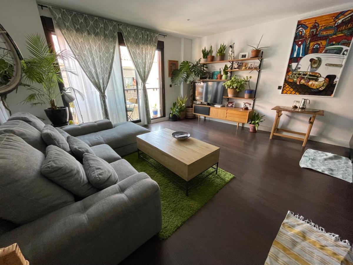 Charming Home With Private Terrace,Heart Of Malaga Bagian luar foto