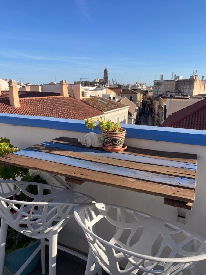 Charming Home With Private Terrace,Heart Of Malaga Bagian luar foto