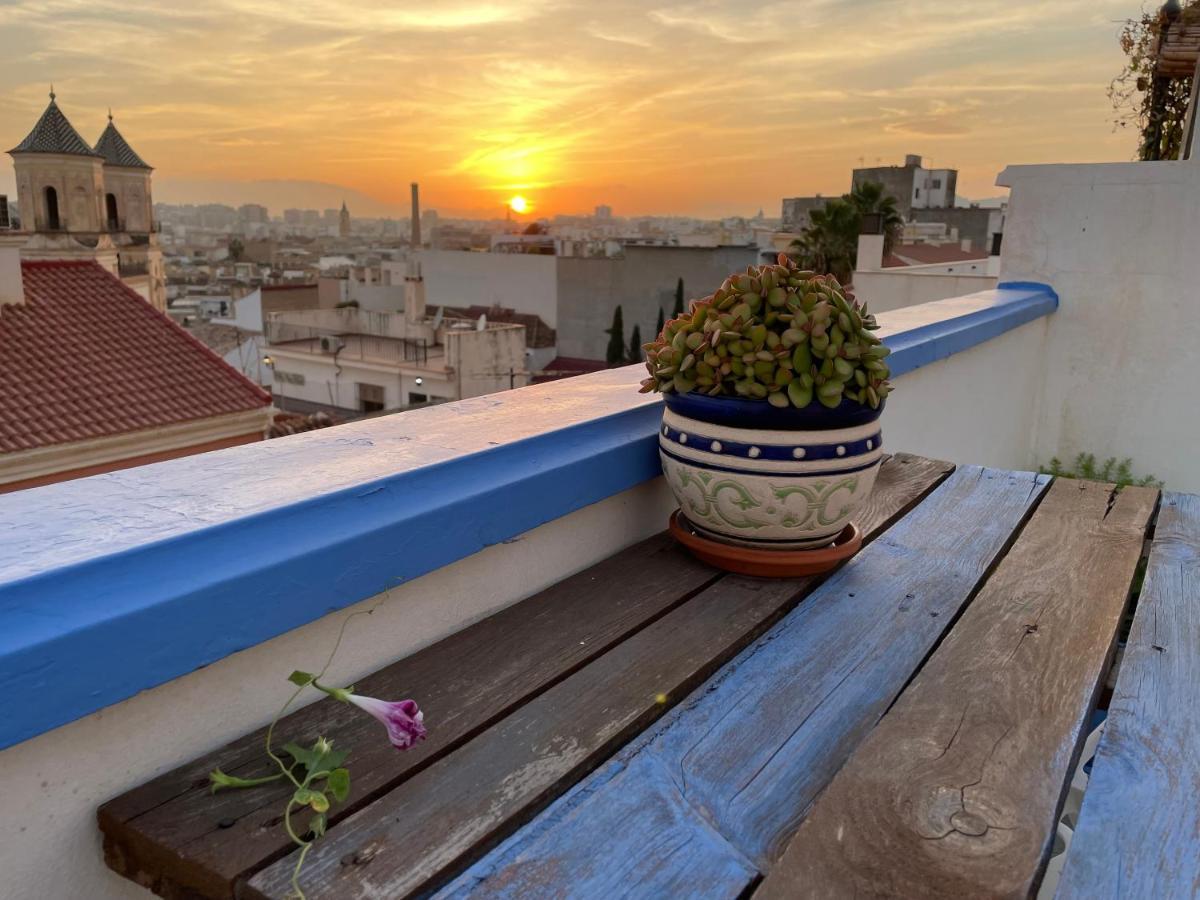 Charming Home With Private Terrace,Heart Of Malaga Bagian luar foto